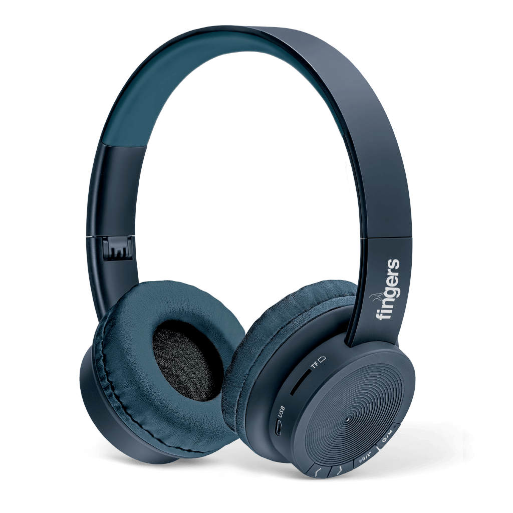 Fingers Rock-N-Roll H2 Wireless Head Phone Oxford Blue