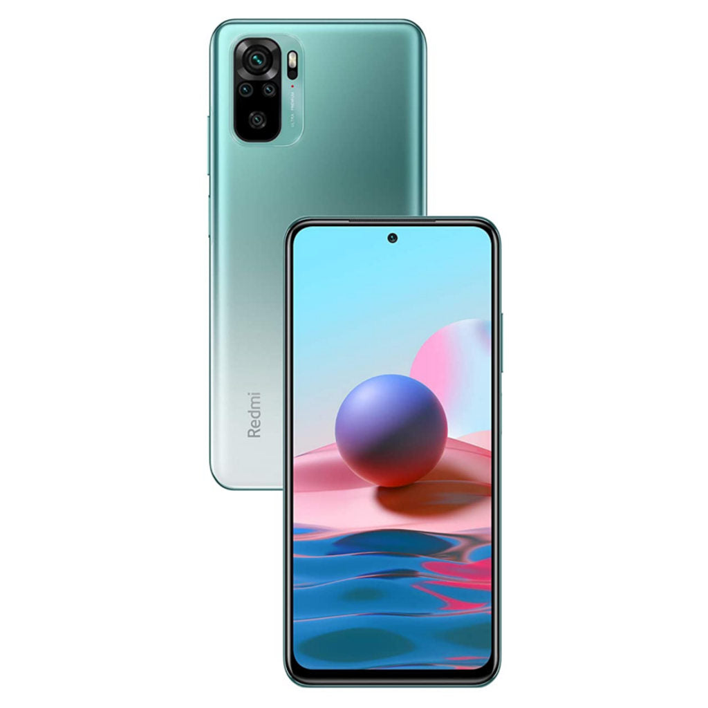 Redmi Note 10 Smart Phone Aqua Green 6GB RAM 128GB ROM
