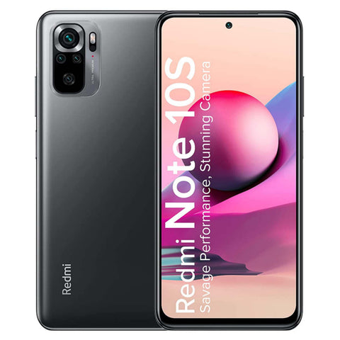 Redmi Note 10S Smart Phone Shadow Black 6GB RAM 128GB ROM 