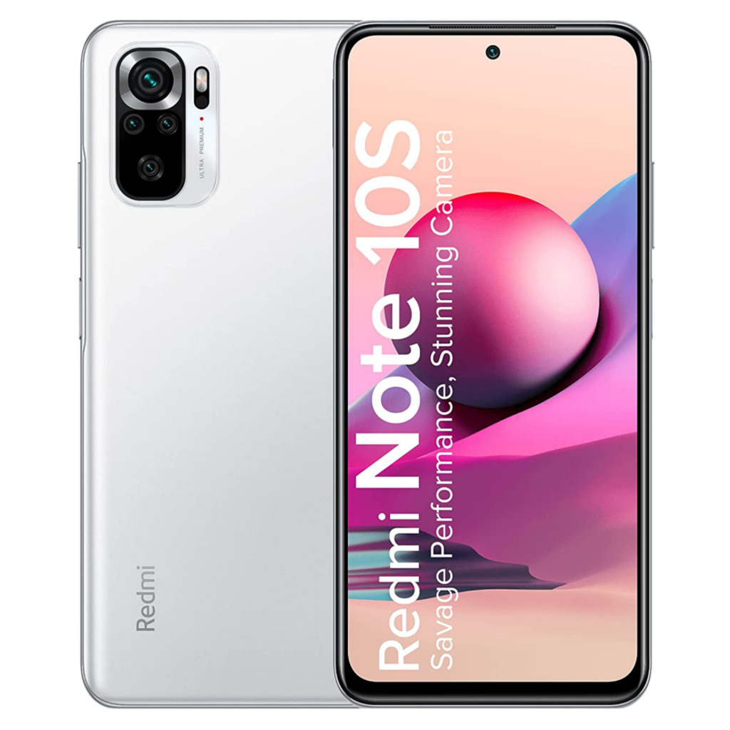 Redmi Note 10S Smart Phone Frost White 6GB RAM 128GB ROM