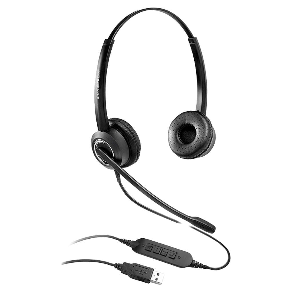 Grandstream HD USB Headset With Noise Cancelling Mic GUV3000