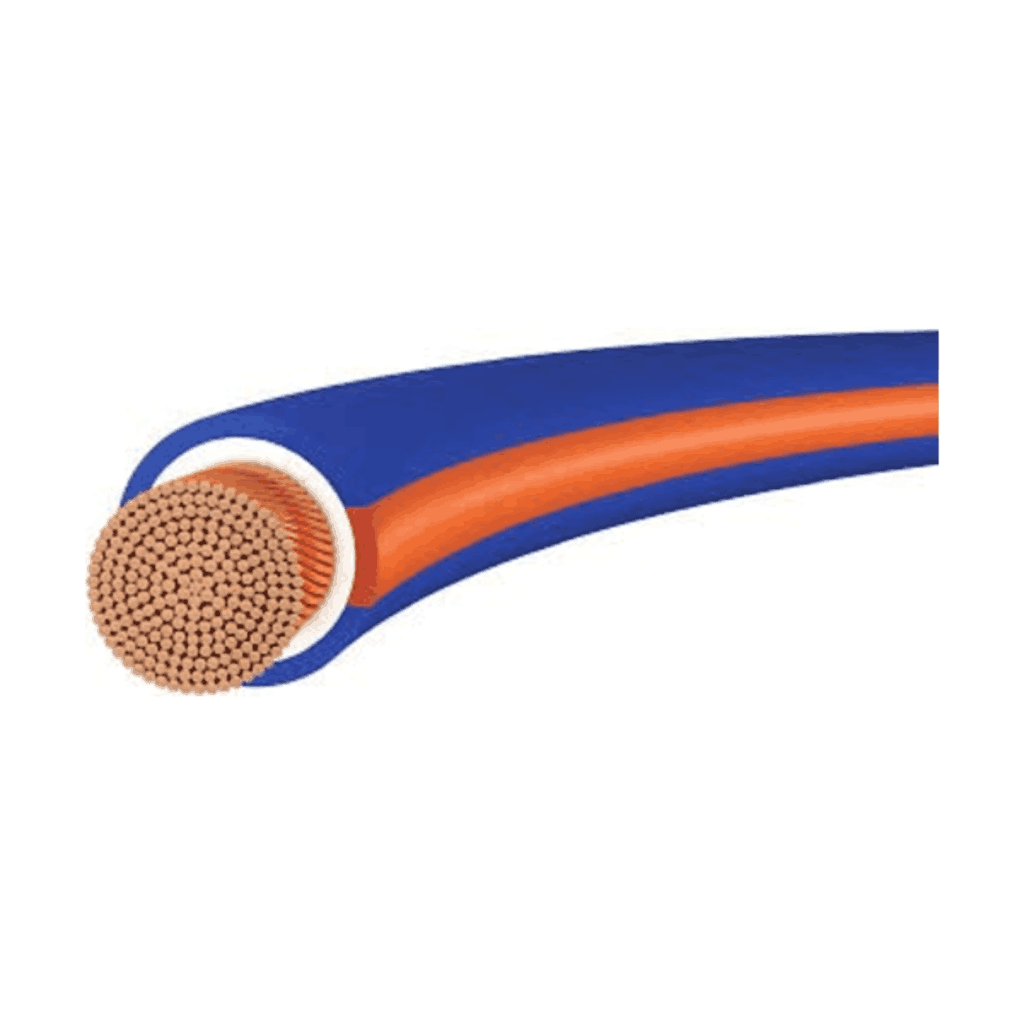 Standard 90 Meter Single Core PVC Insulated 1100 V Fleaxible Cable 2.5 Sq mm