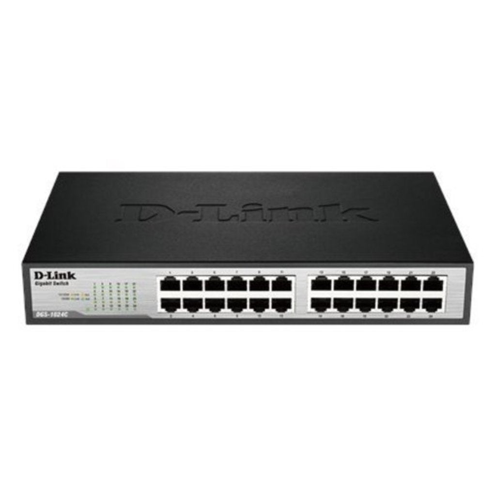 D-Link 24-Port Gigabit Network Switch DGS-1024C