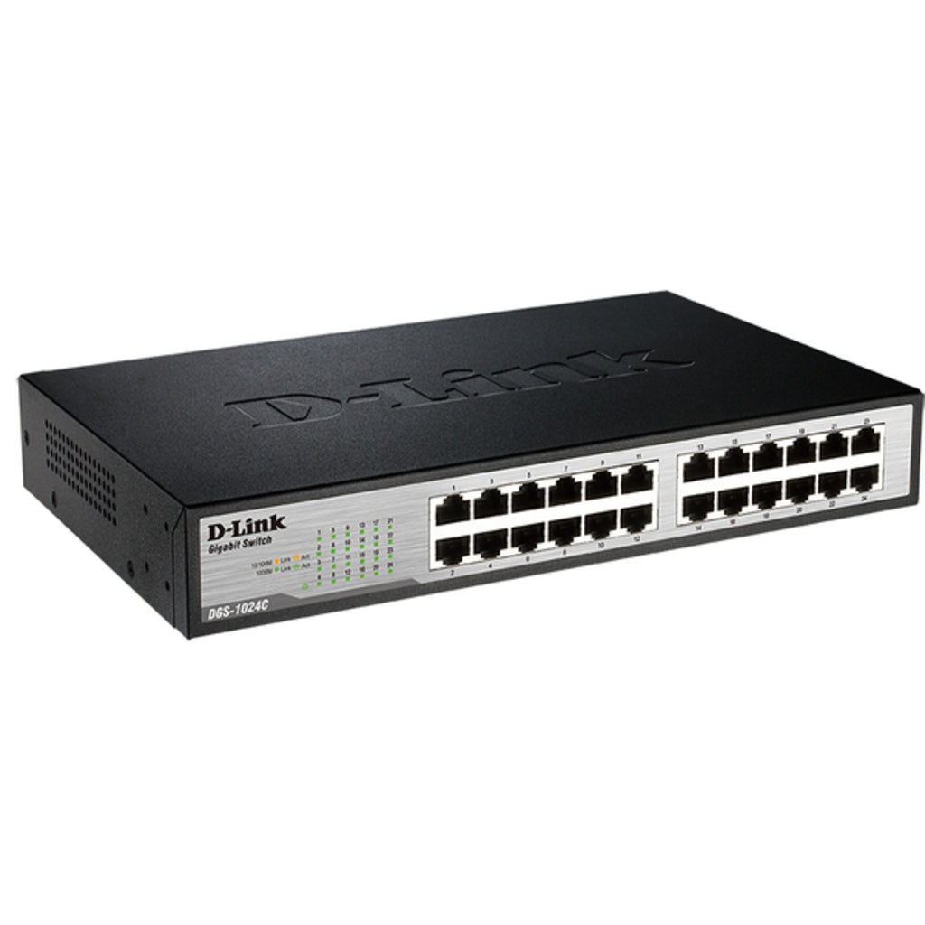 D-Link 24-Port Gigabit Network Switch DGS-1024C