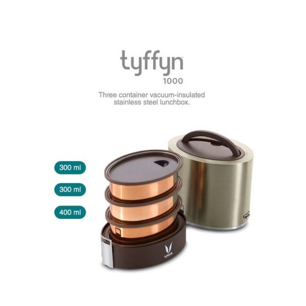 Vaya Tyffyn Graphite Lunch box 1000ml