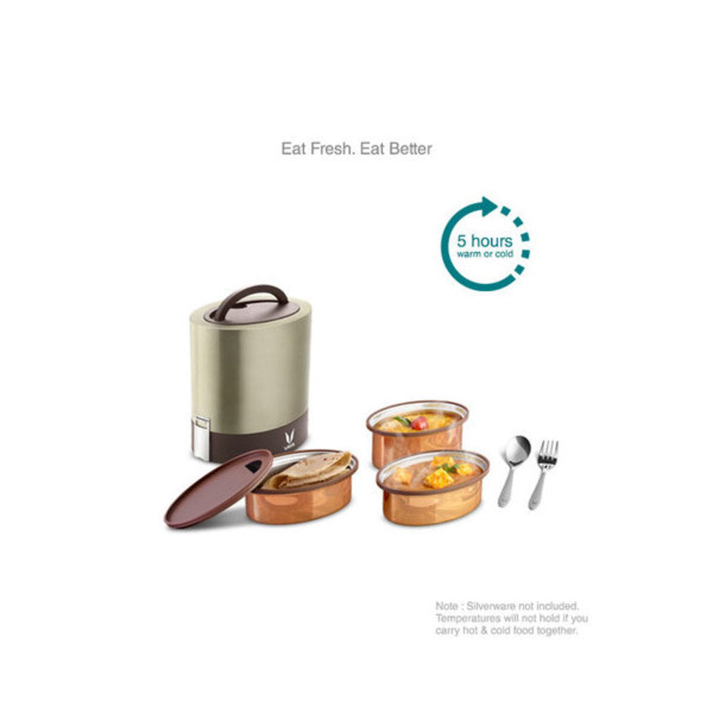 Vaya Tyffyn Graphite Lunch box 1000ml