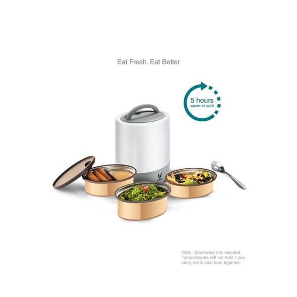 Vaya Tyffyn White Lunch box 1000ml