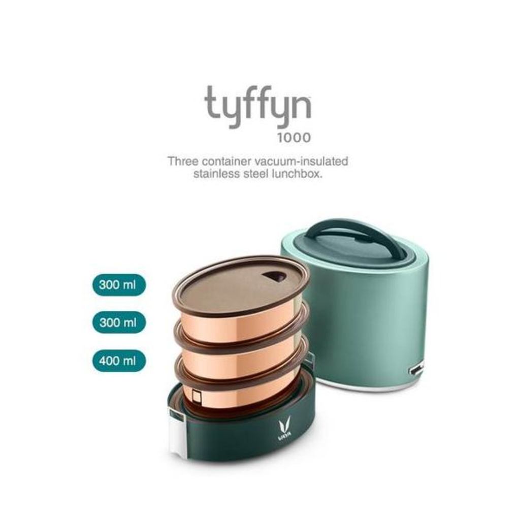 Vaya Tyffyn Green Lunch box 1000ml