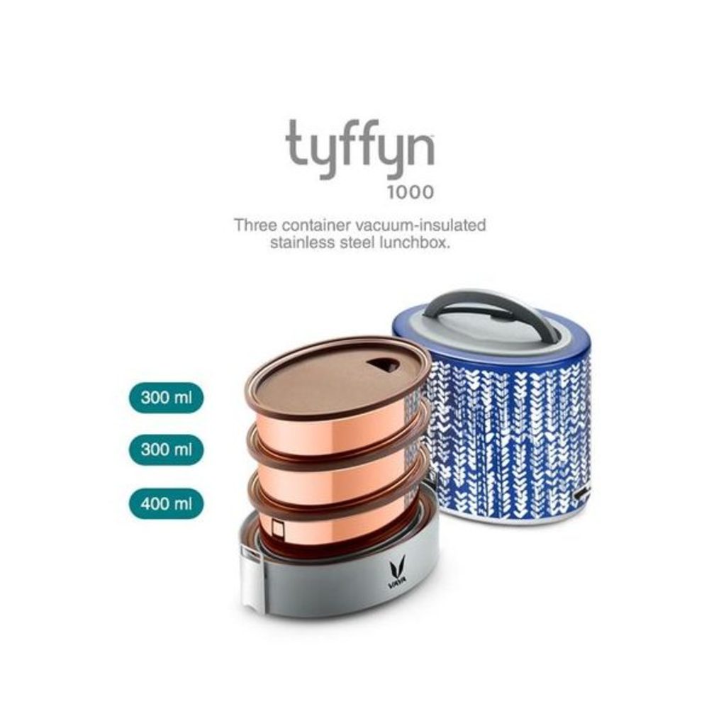 Vaya Tyffyn Indigo Lunch box 1000ml