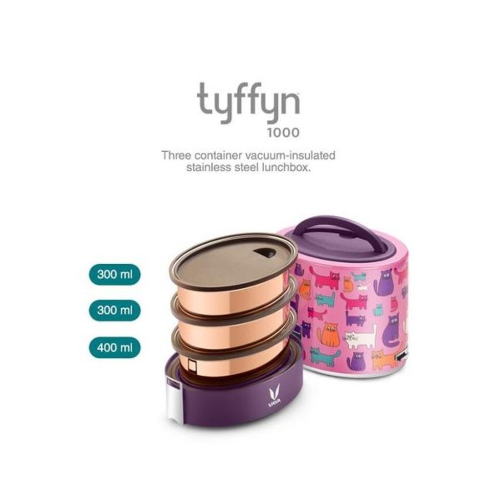 Vaya Tyffyn Cats Lunch box 1000ml