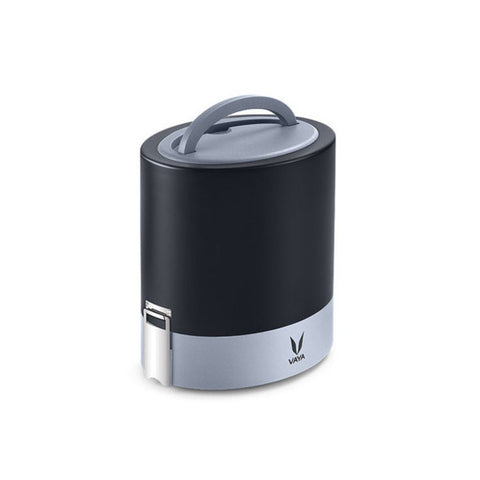 Vaya TyffynLyte Black Lunch Box 1000ml 