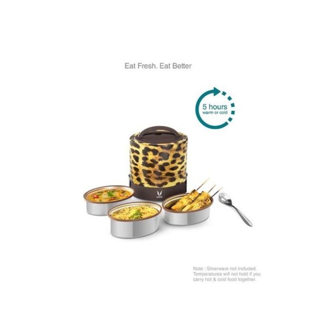 Vaya TyffynLyte Cheetah Lunch Box 1000ml