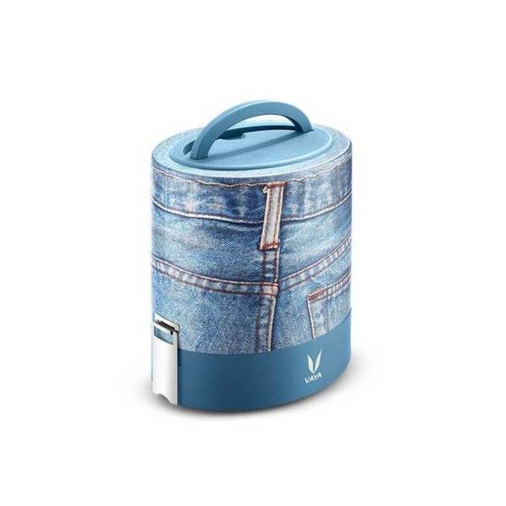 Vaya TyffynLyte Denim Lunch Box 1000ml