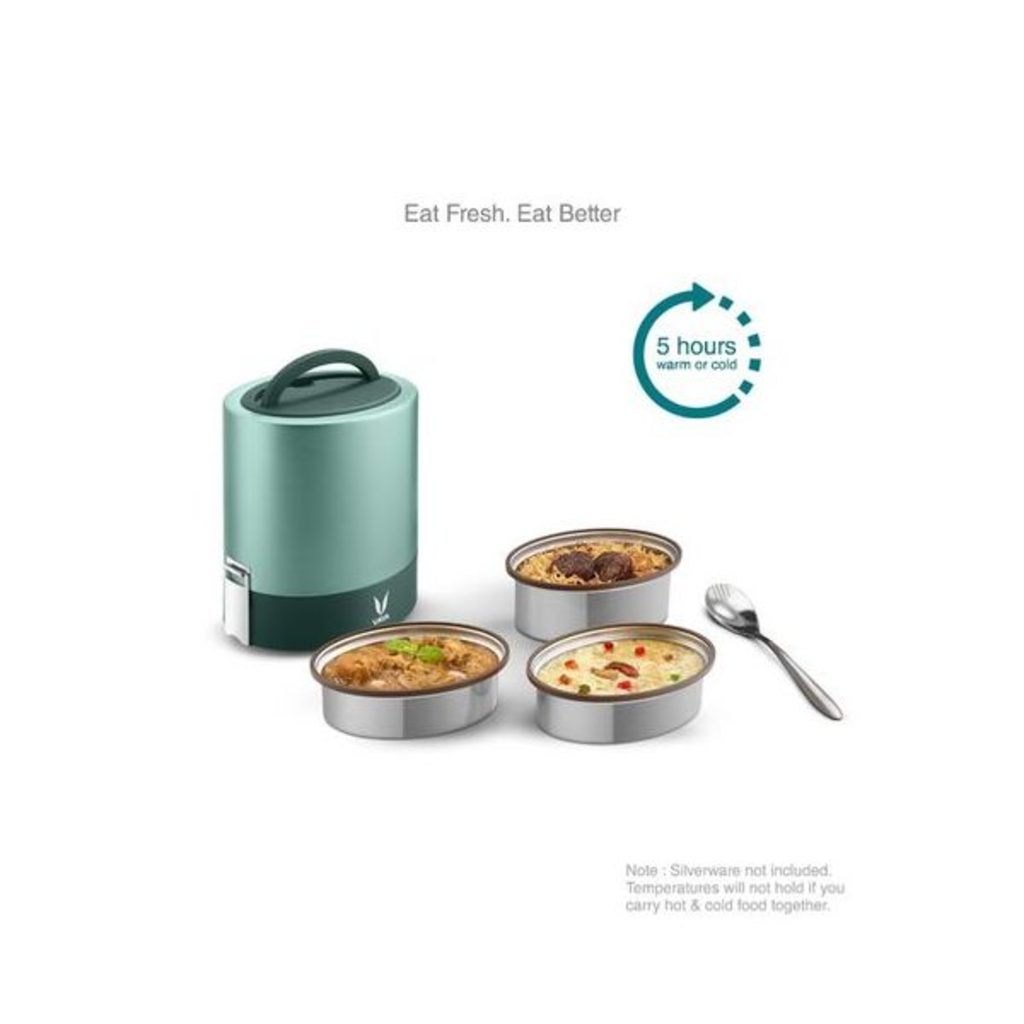 Vaya TyffynLyte Green Lunch Box 1000ml