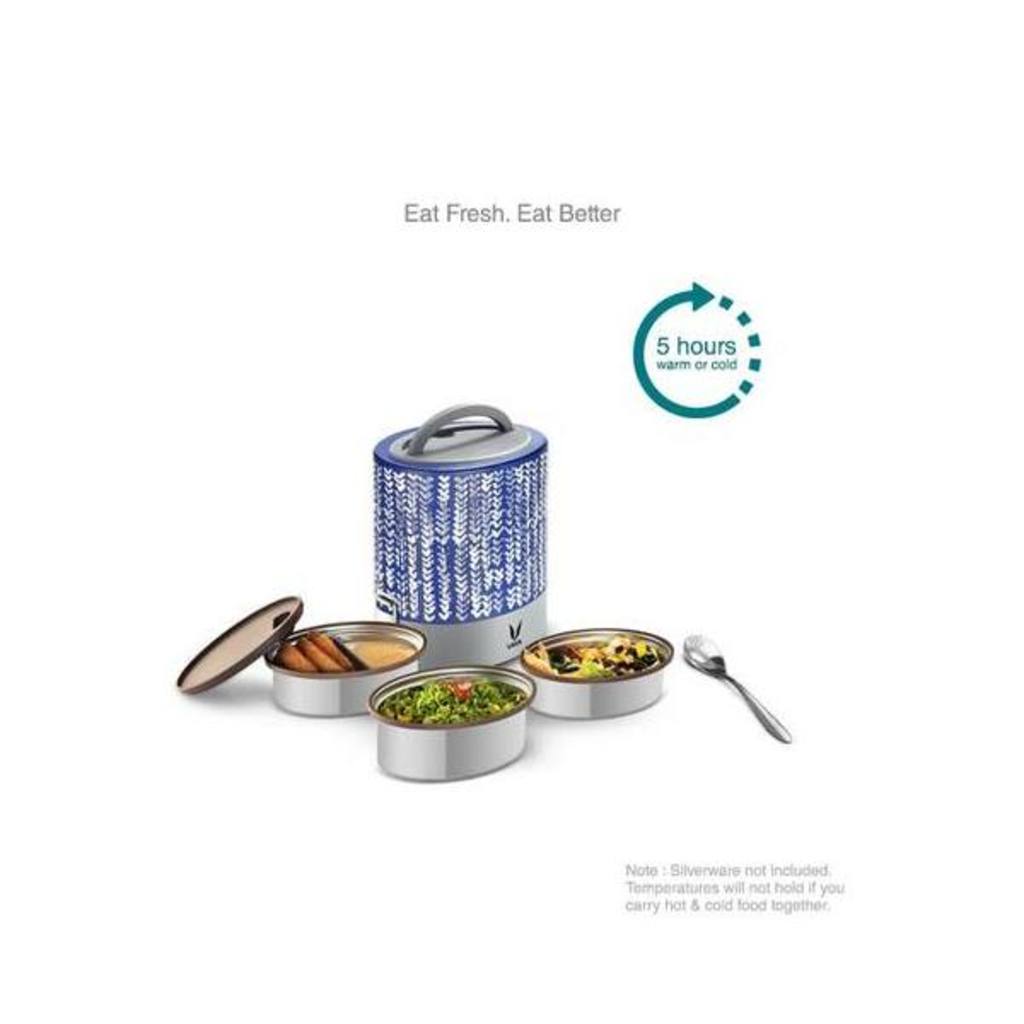 Vaya TyffynLyte Indigo Lunch Box 1000ml