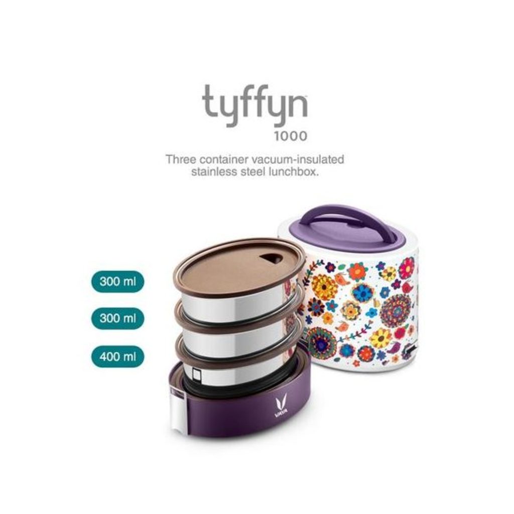 Vaya TyffynLyte Bloom Lunch Box 1000ml