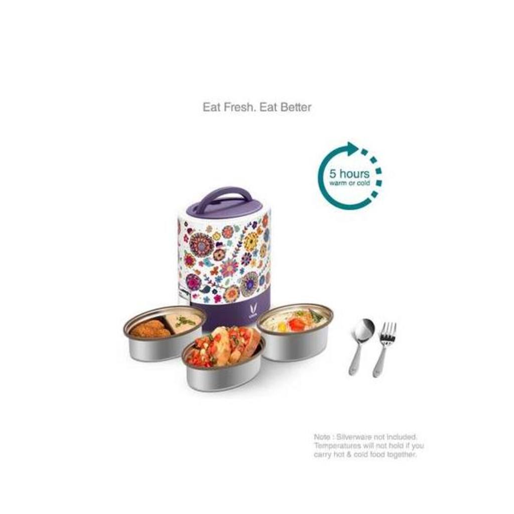 Vaya TyffynLyte Bloom Lunch Box 1000ml