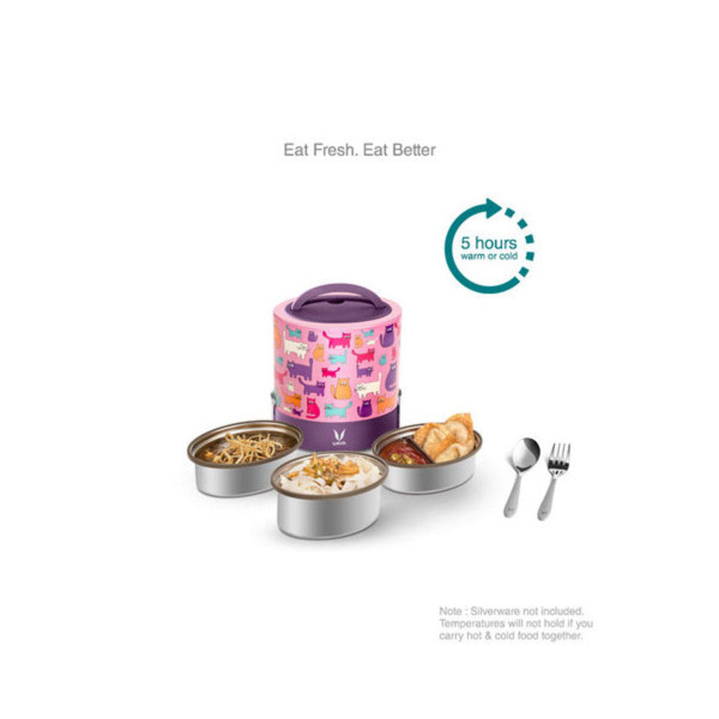 Vaya TyffynLyte Cats Lunch Box 1000ml