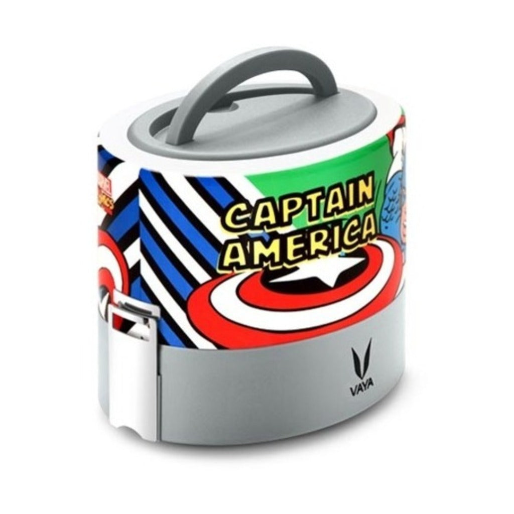 Vaya Tyffyn Captain America Lunch Box 600ml