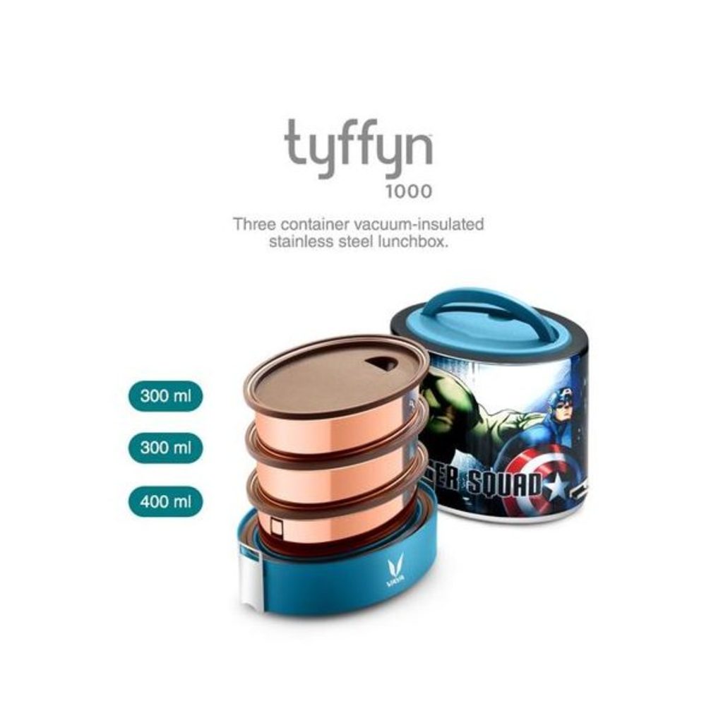 Vaya Tyffyn Avengers Lunch Box 1000ml