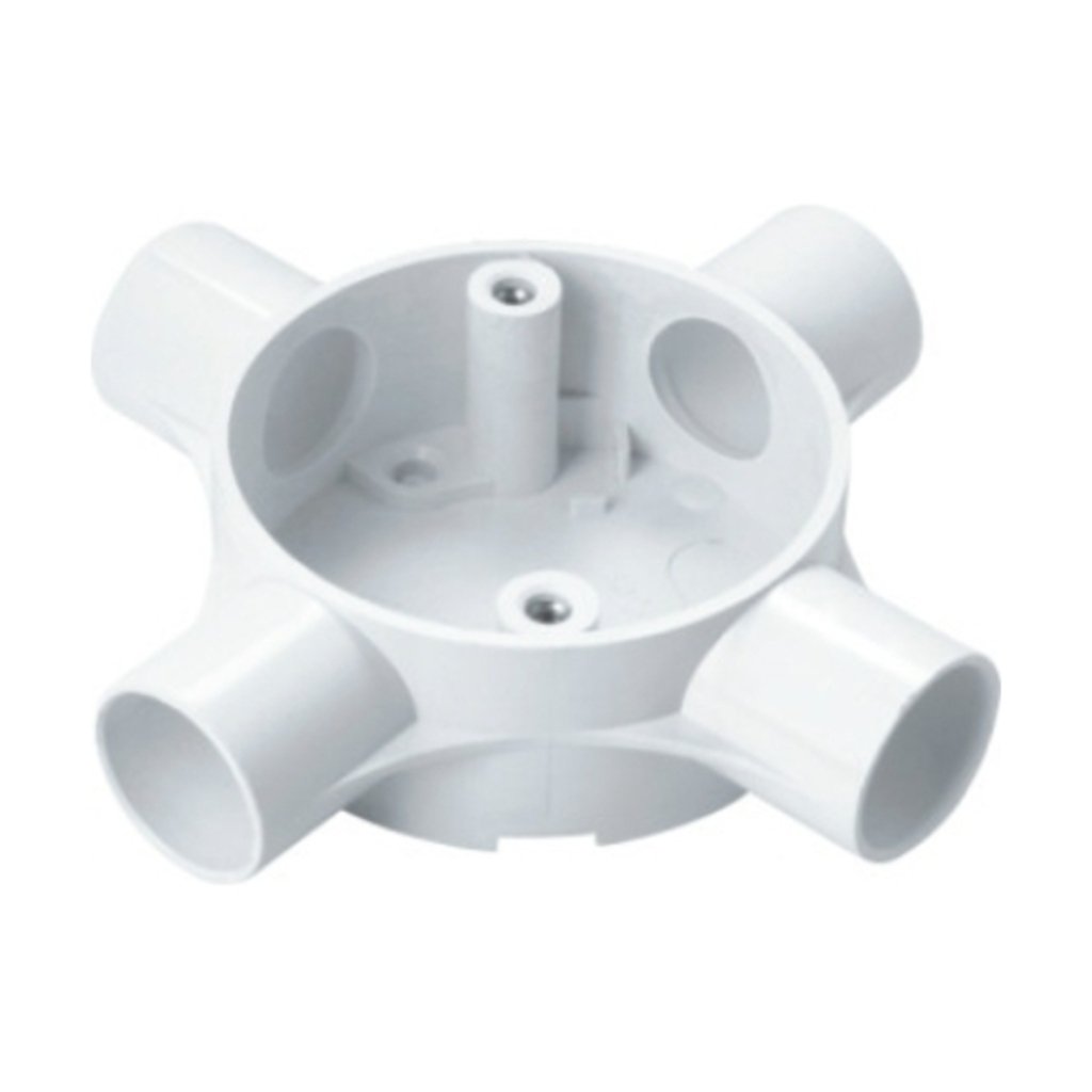 AvonPlast Junction Box 4way 3⁄4 Inch