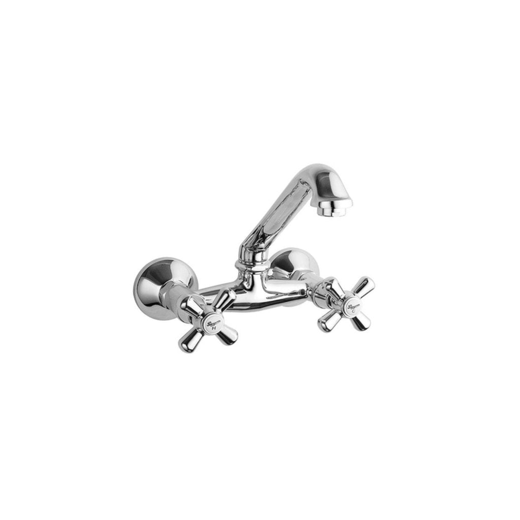 Parryware Sapphire (Quarter-turn Range) Wall Mounted Sink Mixer  G0335A1