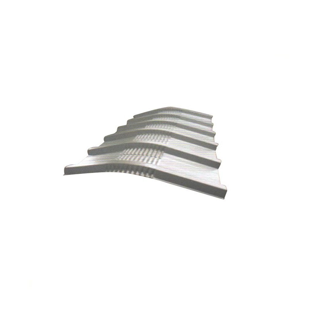 UDF White Metal Ridge Roofing Sheet