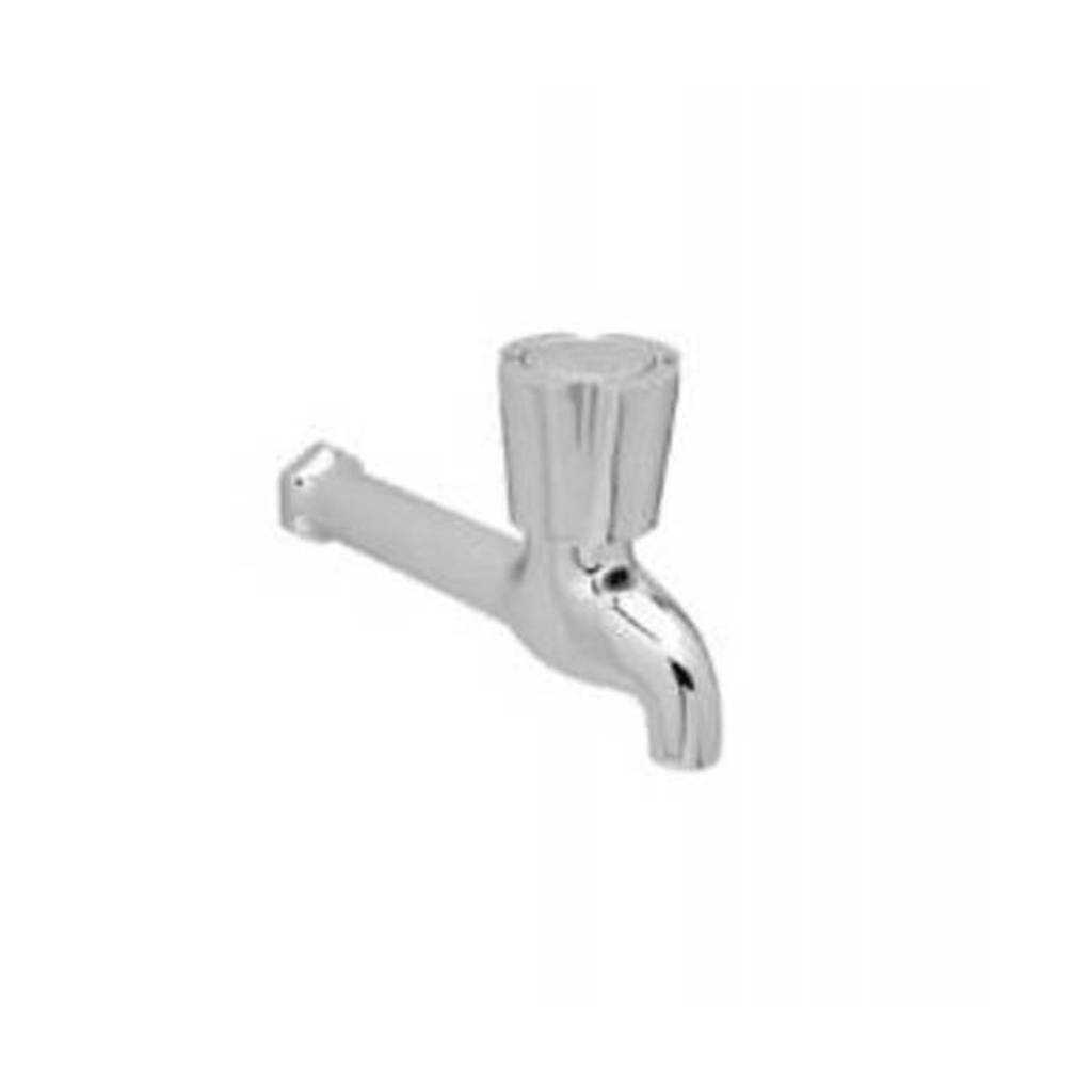 Parryware Diamond Long Body Bib Cock with Wall Flange G1806A1