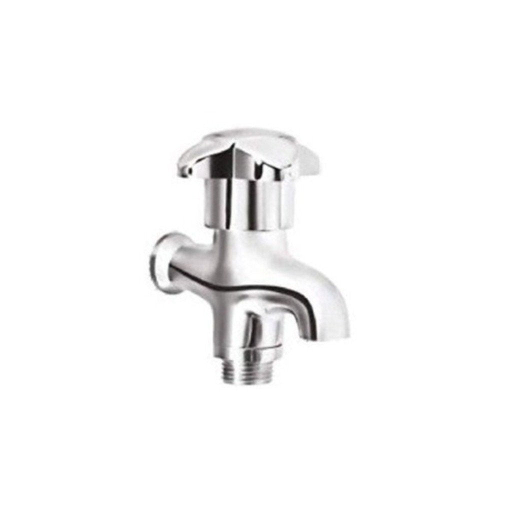 Parryware Amber Two Way Bib Cock with Wall Flange G3474A1