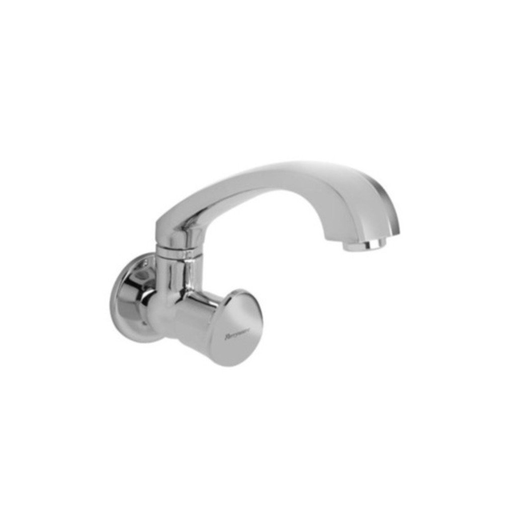 Parryware Droplet Wall Mounted Sink Cock(Casted Brass Spout) G4777A1