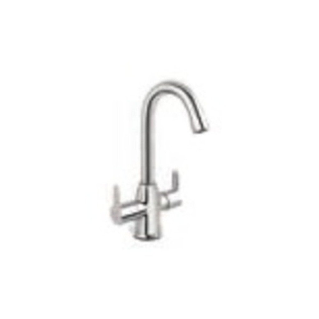 Parryware Claret Basin Mixer with Two Knobs T4614A1