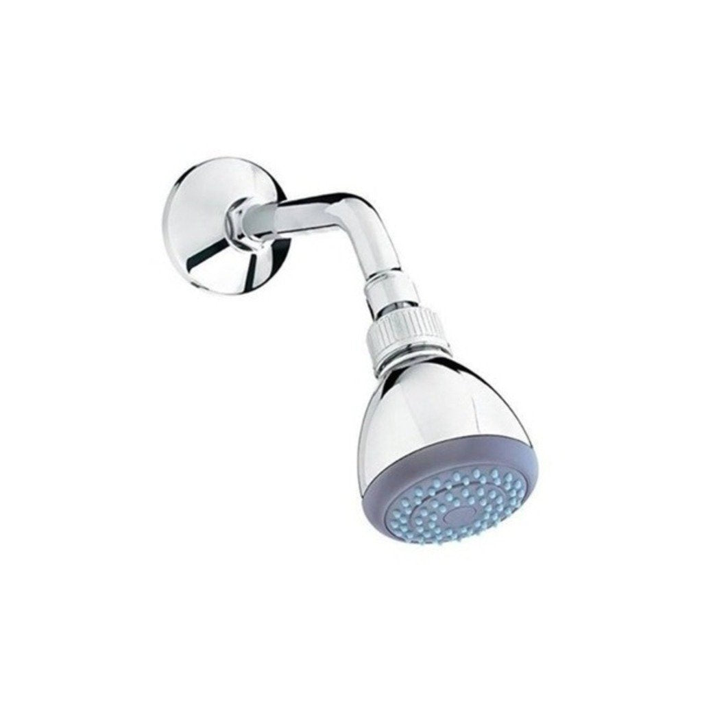 Parryware Single Flow Overhead Shower with Arm & Wall Flange T9927A1