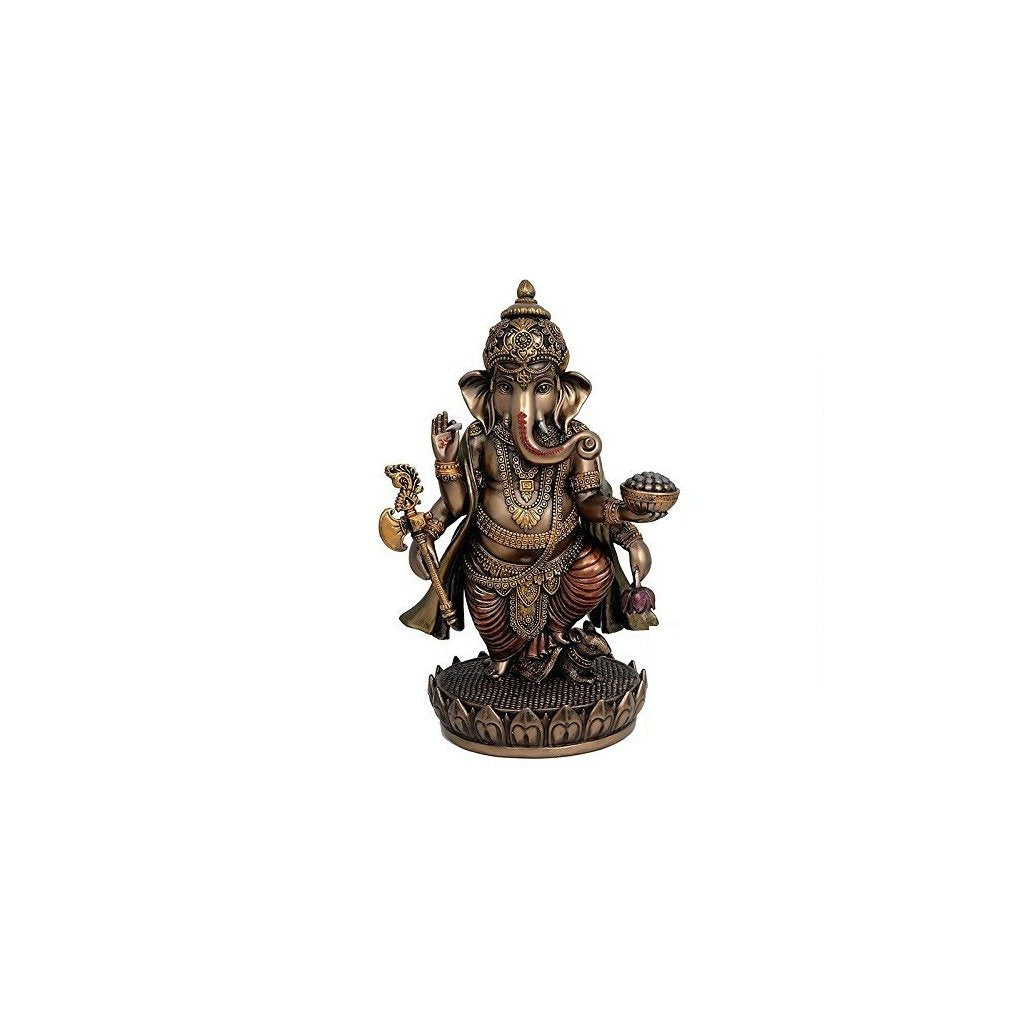 Idol Collections 8inch Lord Ganesha in Bonded Bronze