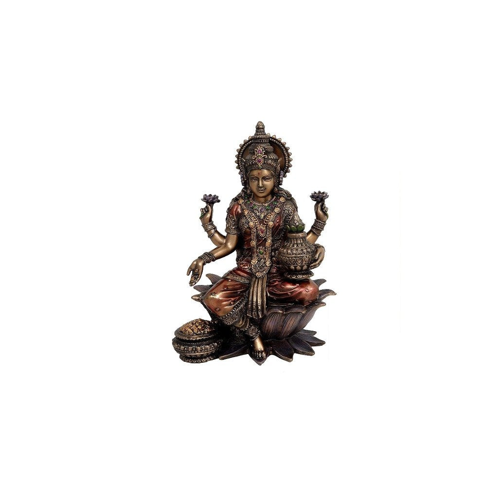 Idol Collections 7inch Bonded Bronze Lakshmi