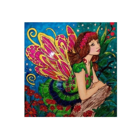 UDF 2ftx2ft Epoxy fairy painting