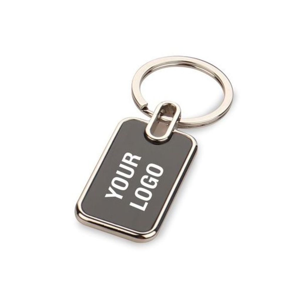 UDF Set of 4 : Double Sided Visiting card holder with A5 Notebook,metal keychain & metal pen QCGH33