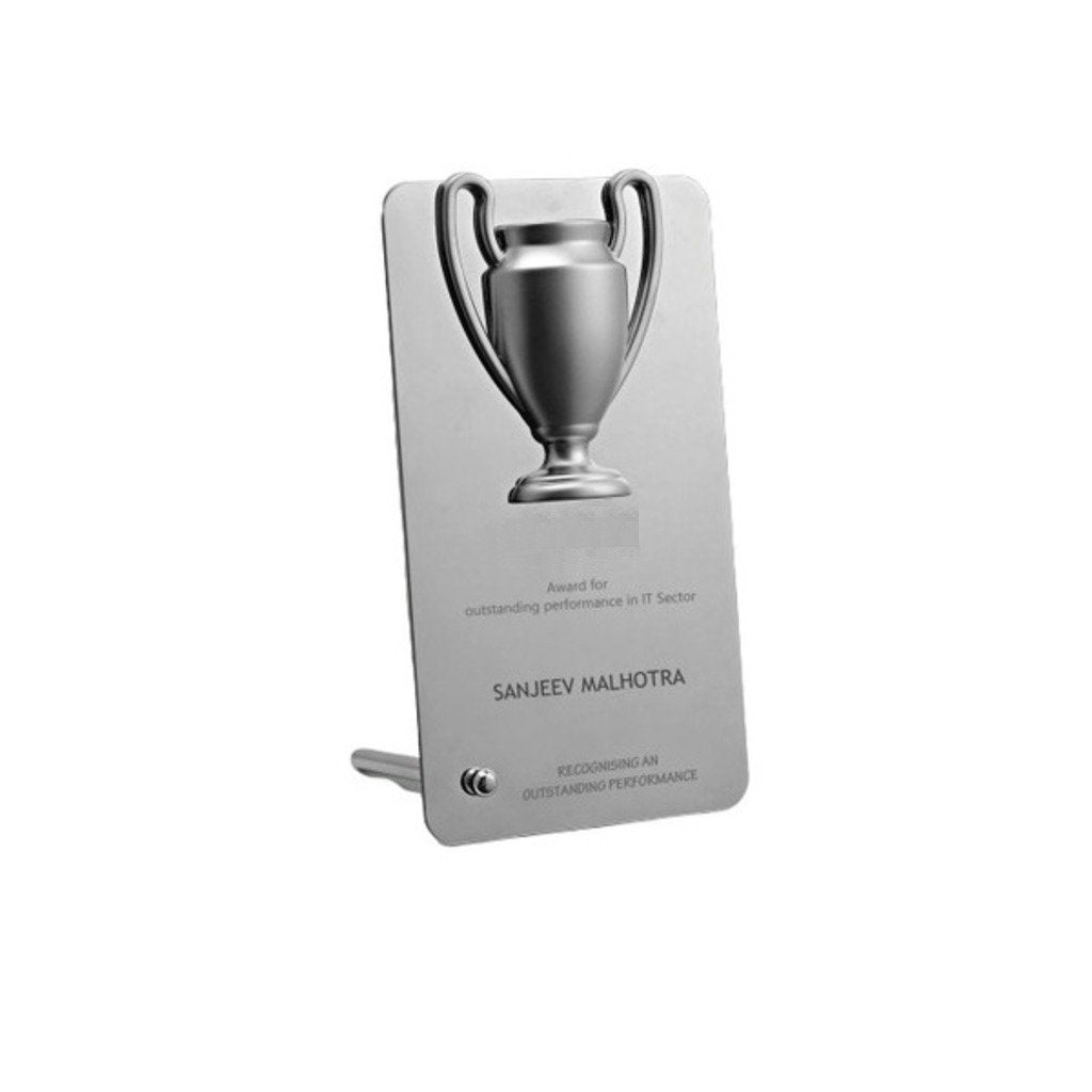 UDF SS Winner Cup Desk Tropy with Stand in Gift Box FCGH01