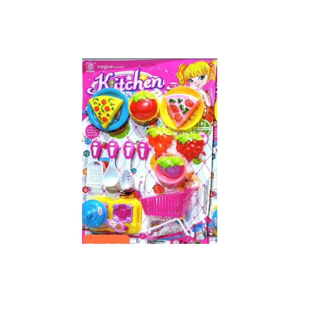 UDF Kits Kitchen Set  Pink