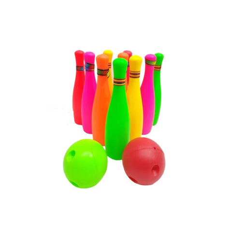 UDF Bowling Game Set Medium 10 Bottle + 2 Ball 