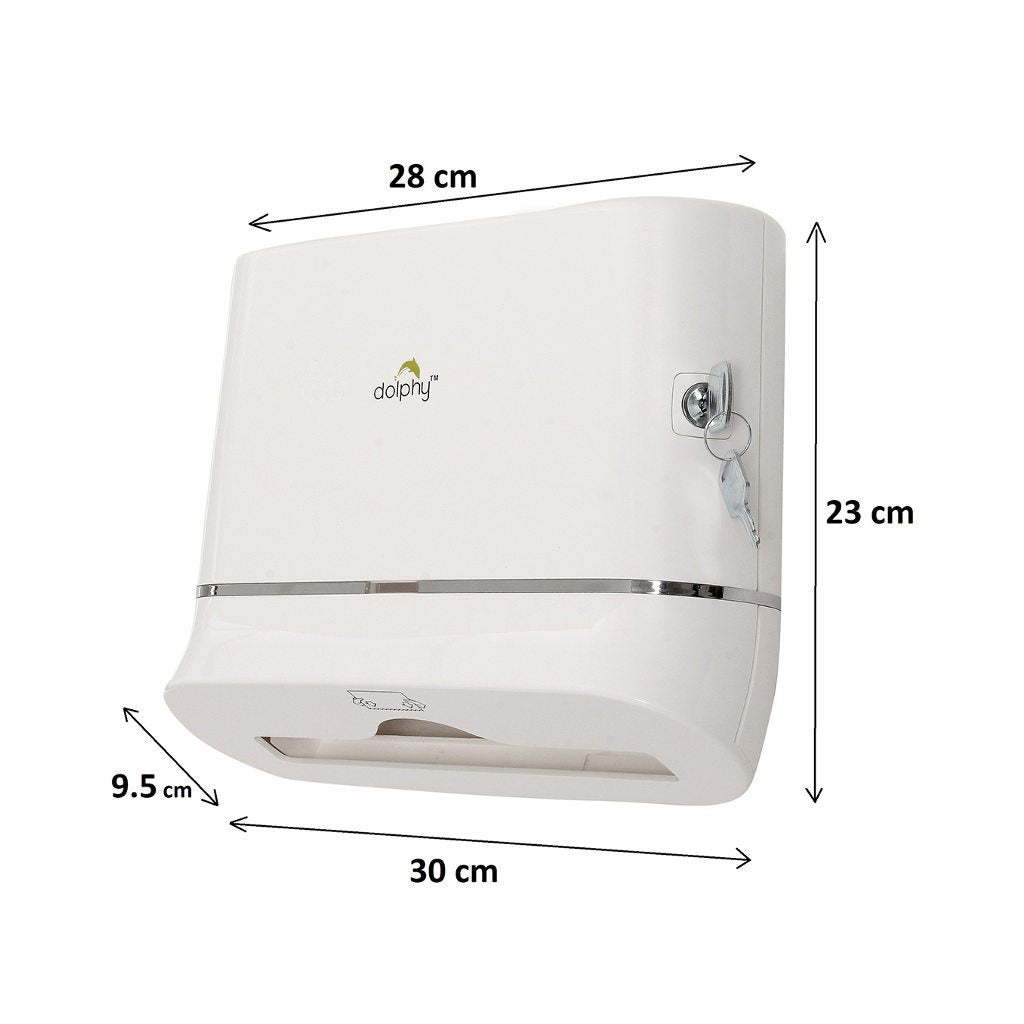 Dolphy Multifold Mini Hand Towel Paper Dispenser DPDR0001