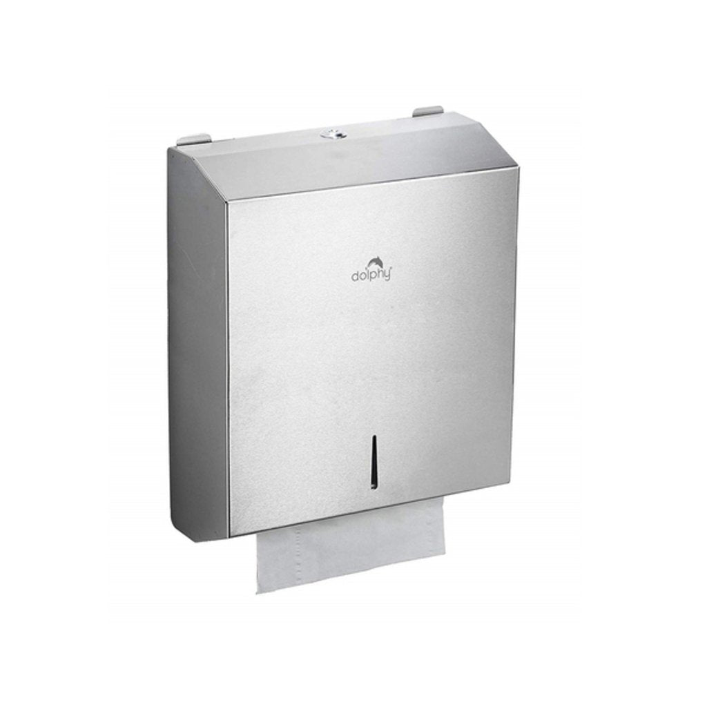 Dolphy Multifold Stainless Steel Towel Paper Dispenser DPDR0028
