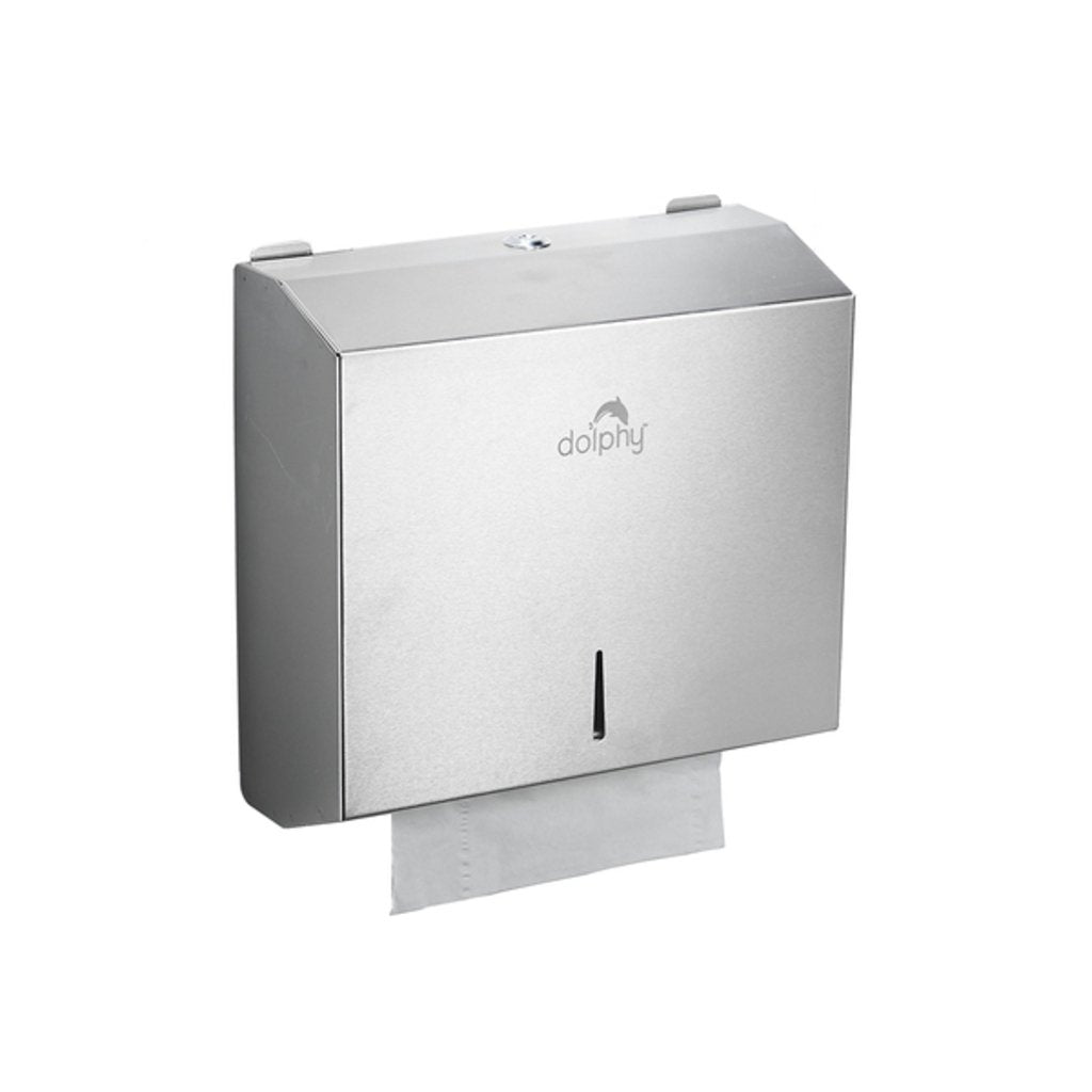 Dolphy 304 Stainless Steel Multifold Towel Paper Dispenser DPDR0027
