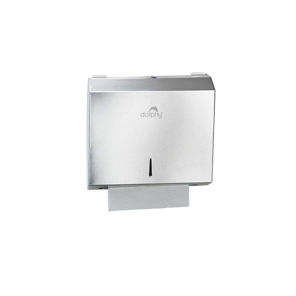 Dolphy 304 Stainless Steel Multifold Towel Paper Dispenser DPDR0027