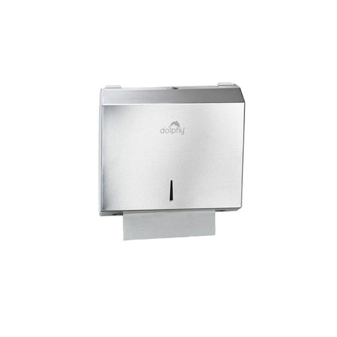 Dolphy 304 Stainless Steel Multifold Towel Paper Dispenser DPDR0027 