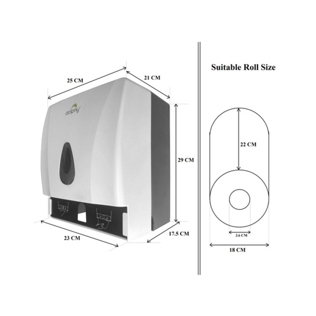 Dolphy HRT Paper Roll Dispenser Manual DPDR0019