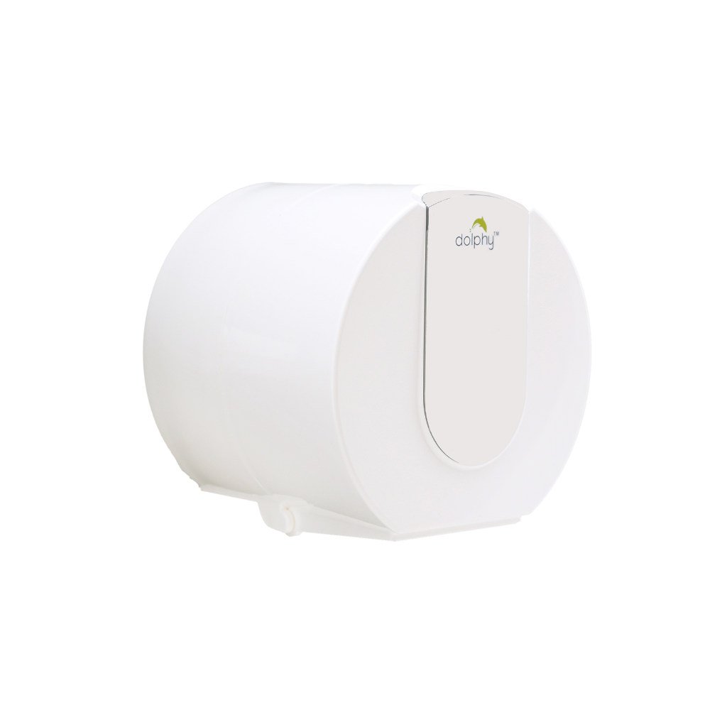 Dolphy ABS Plastic Wall Mounted Small Toilet Paper Dispenser DTPR0001