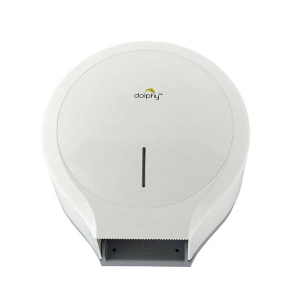 Dolphy ABS Plastic Wall Mounted Jumbo Roll Toilet Paper Dispenser DTPR0009