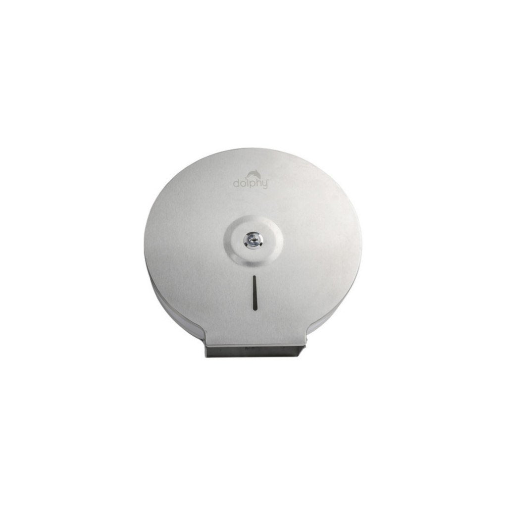 Dolphy Stainless Steel Jumbo Roll Toilet Paper Dispenser DTPR0010