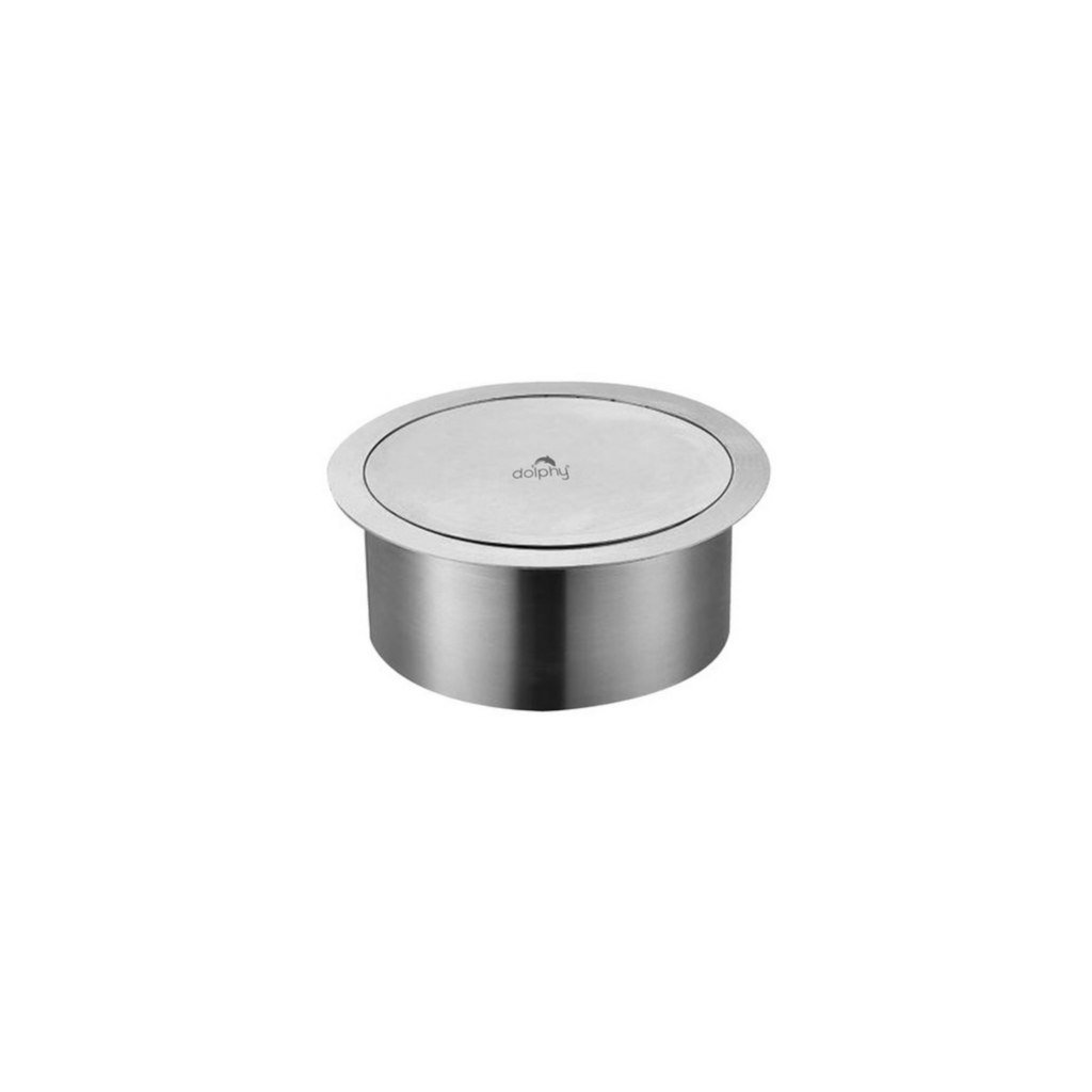Dolphy Recessed Counter top Waste bin Flap Swing Cover Lid DWBN0002