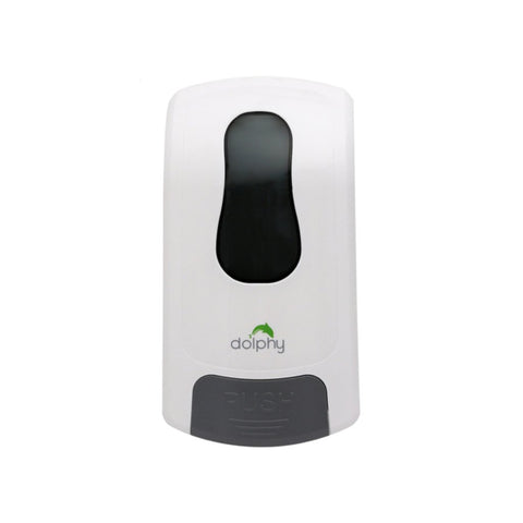 Dolphy ABS Liquid Soap Dispenser 1000ml White DSDR0045 
